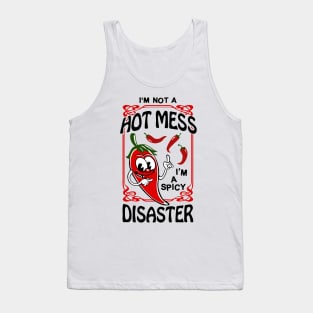 Chilli Peppers - HOT MESS or SPICY DISASTER? Tank Top